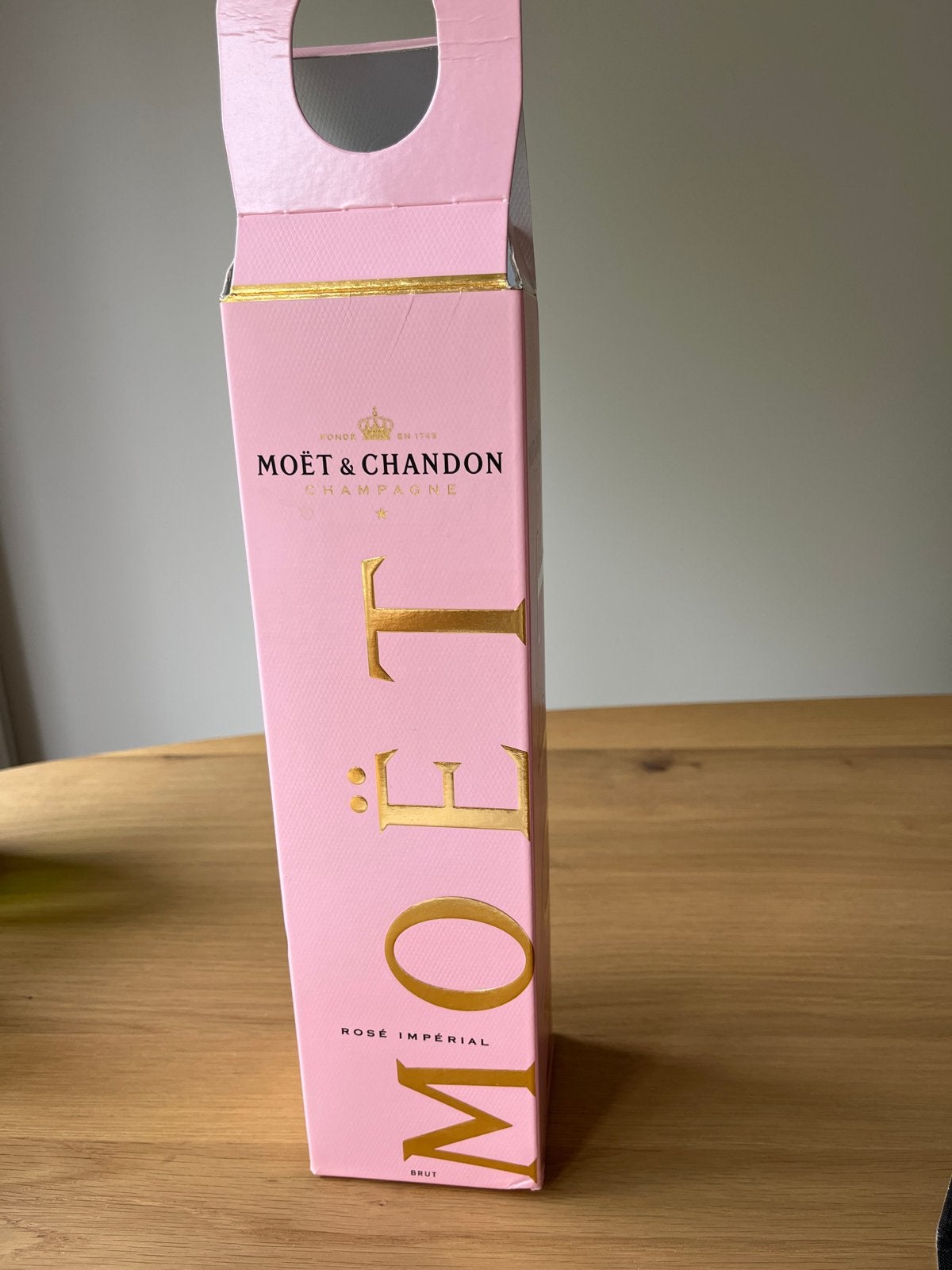 Moët & Chandon Rosé Impérial Champagne, Verzamelen, Wijnen, Frankrijk, Nieuw, Ophalen of Verzenden, Champagne