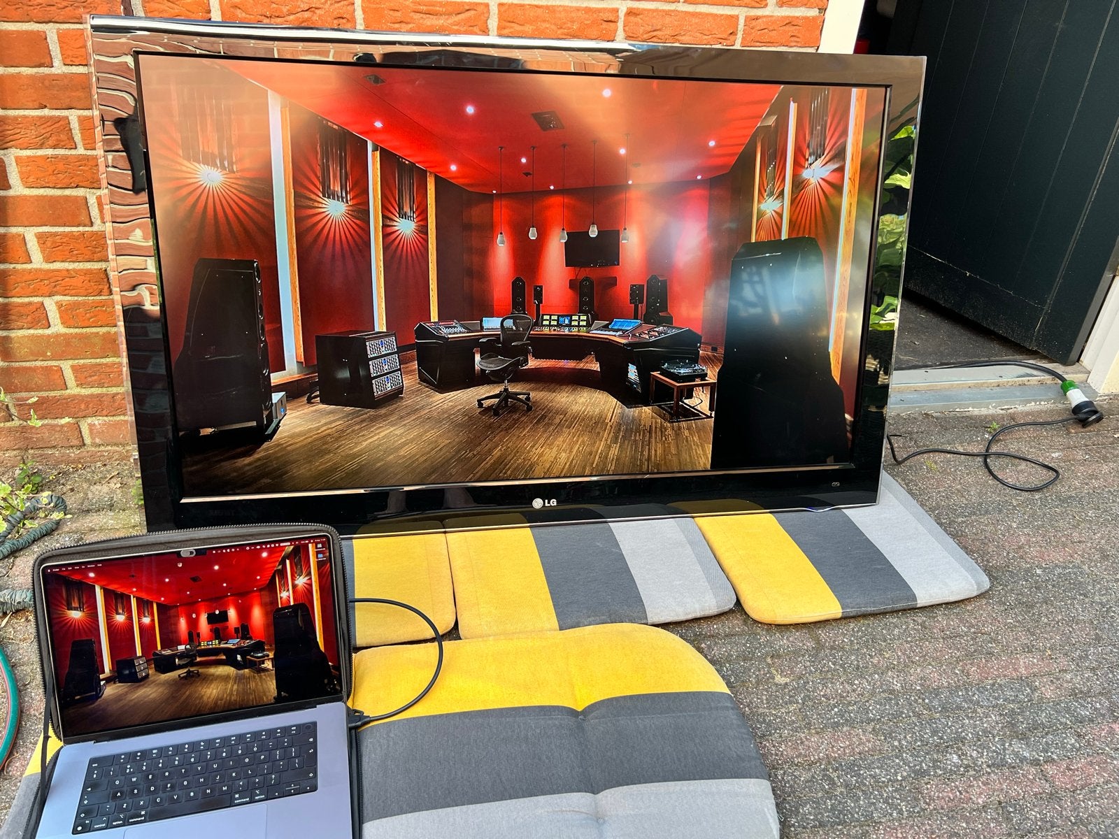 LG 55LH5000 55 inch TV 144 Hz + zware muurbeugel, Audio, Tv en Foto, Televisies, Ophalen, Gebruikt, 120 Hz, 100 cm of meer