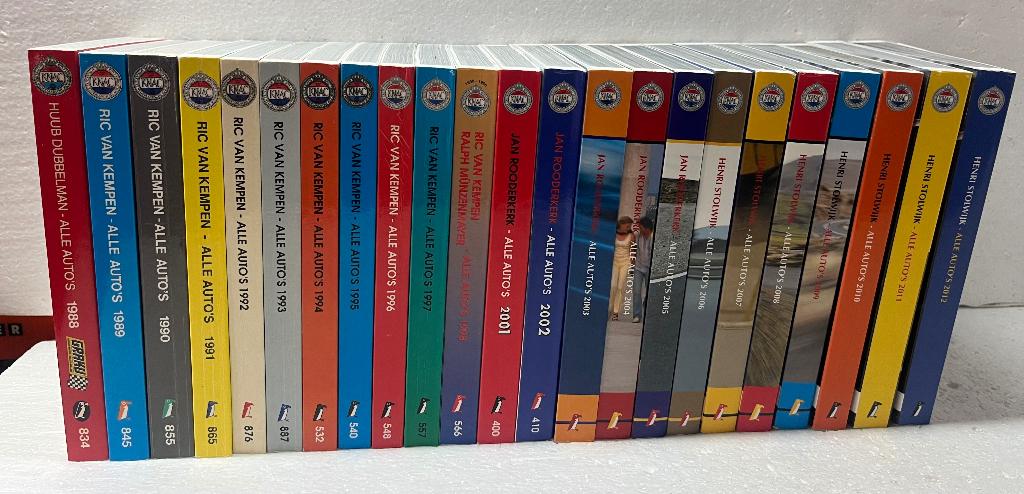 KNAC Autojaarboeken van 1985 tot en met 2012. NIEUWSTAAT, Boeken, Auto's | Boeken, Diverse auteurs, Ophalen of Verzenden, Zo goed als nieuw