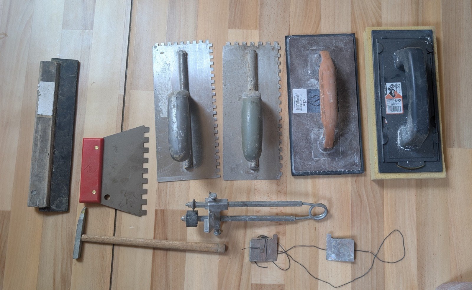 tegel gereedschap set compleet, 60 cm of meer, Ophalen of Verzenden, Minder dan 5 m², Wandtegels