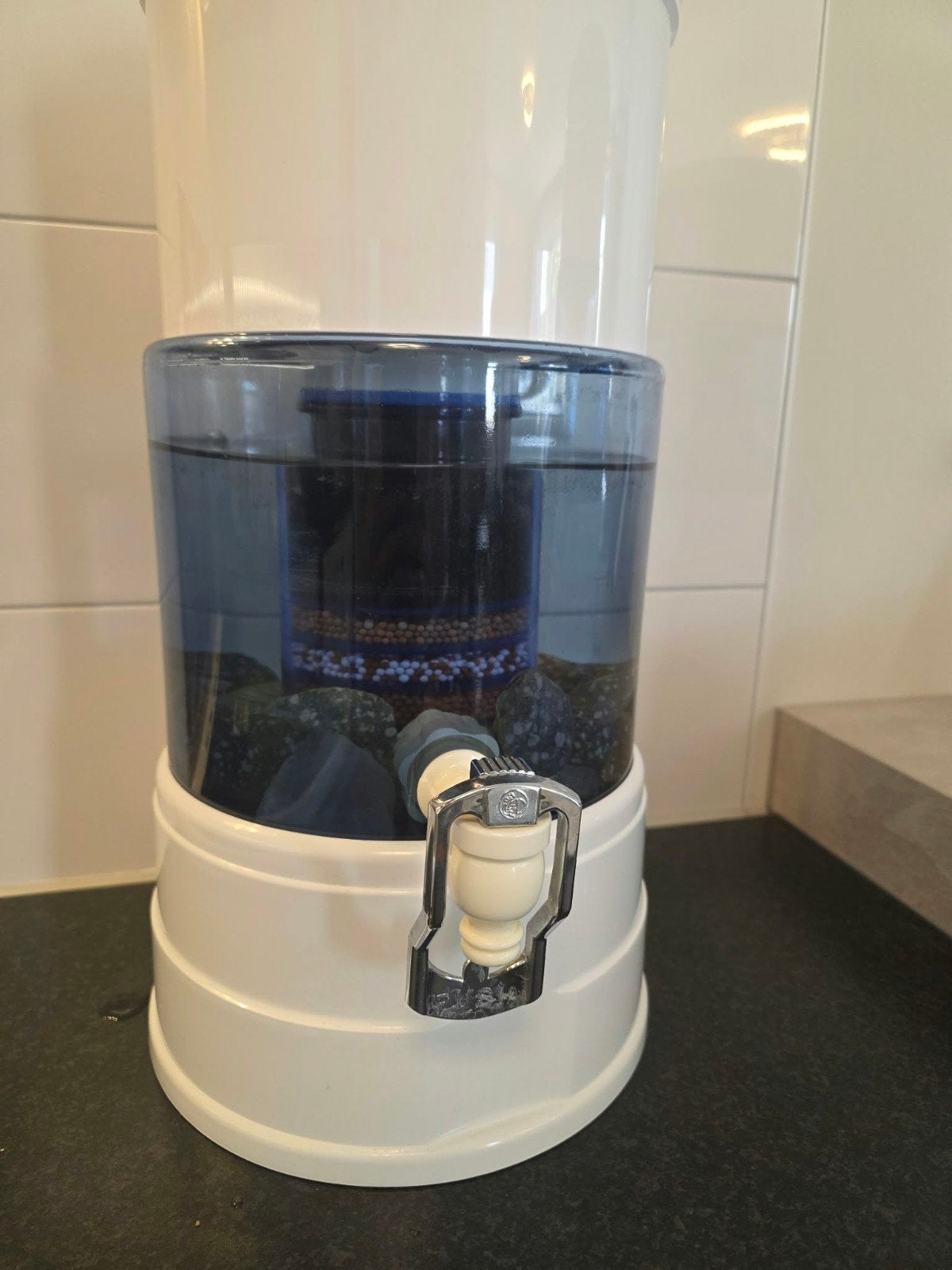 Aqualine 5 waterfilter, Ophalen
