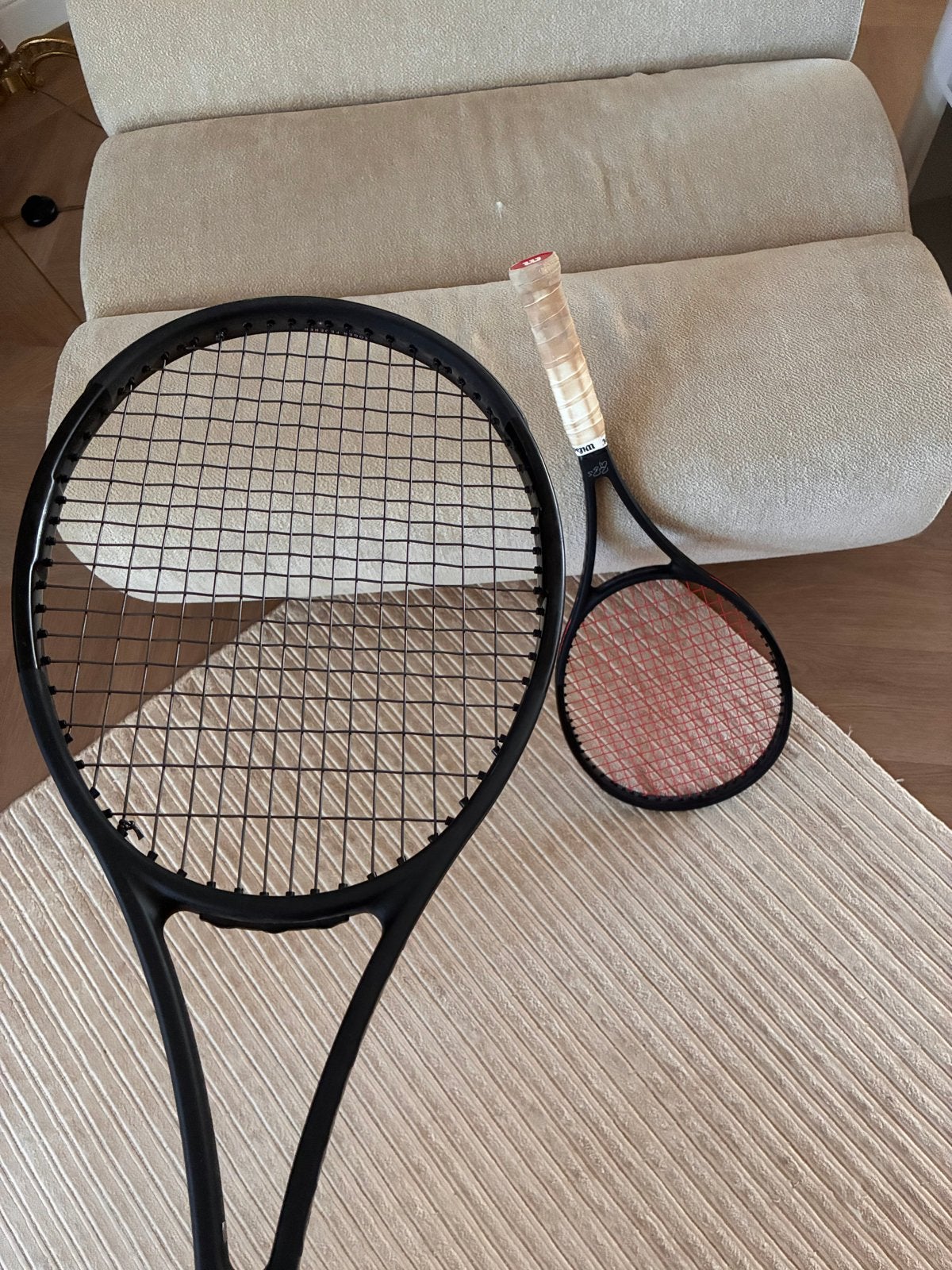 Wilson Pro Staff RF Autograph V11 Tennisrackets (2x), Gebruikt, L4, Ophalen of Verzenden, Wilson