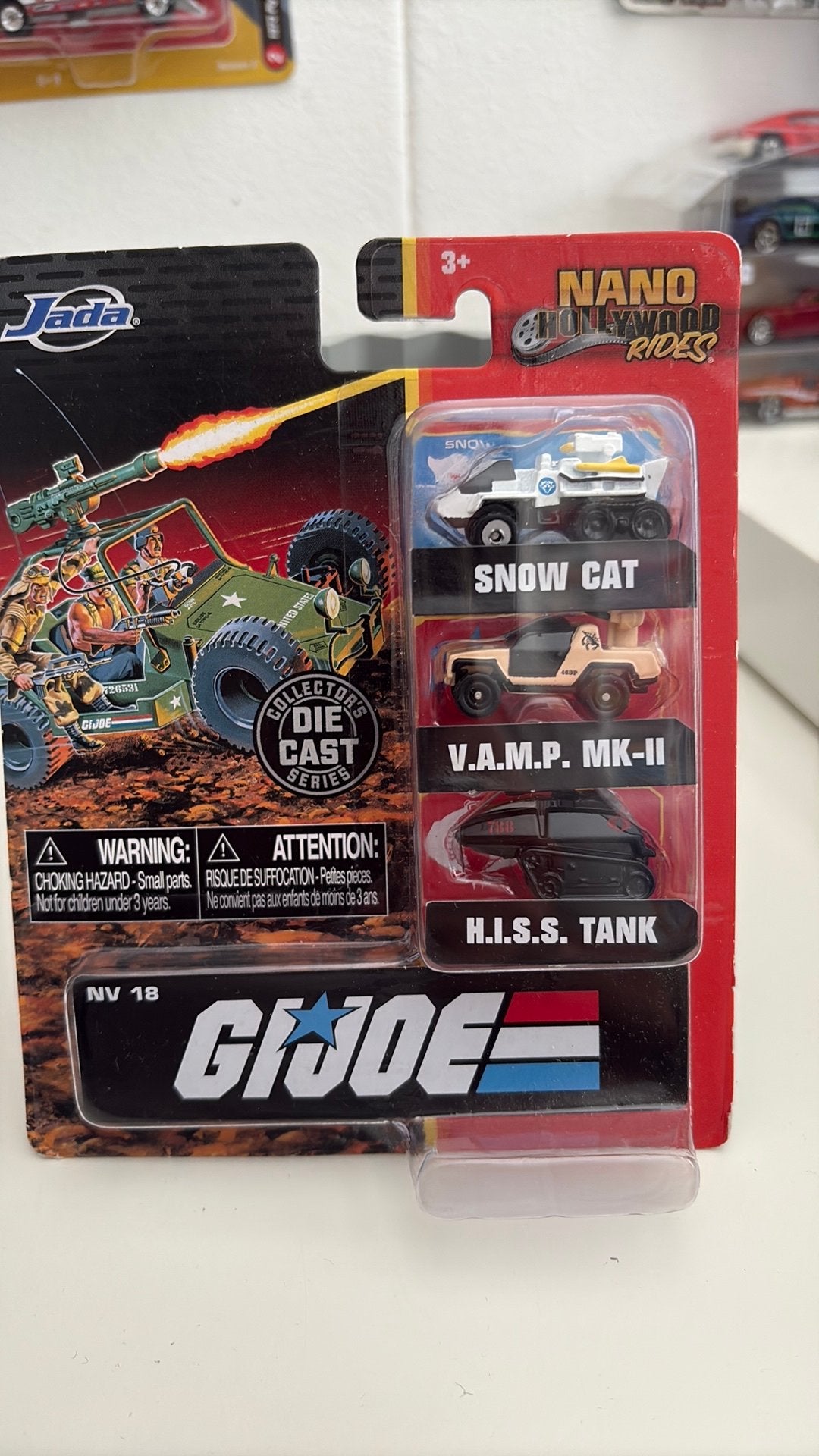Jada G.I Joe Nano Hollywood Rides 1/87, Ophalen of Verzenden, Nieuw, Auto, Overige merken
