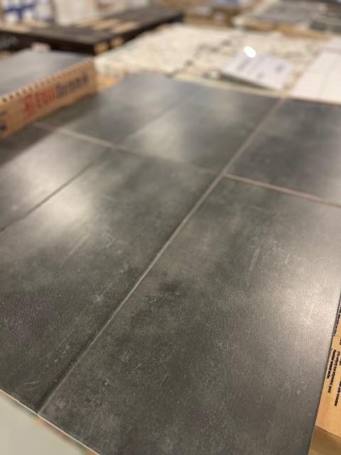 RESTPARTIJ! Vloertegel Molde Antracite 25x50 nu voor €19,95, Tuin en Terras, Tegels en Klinkers, Nieuw, Overige typen, Keramiek