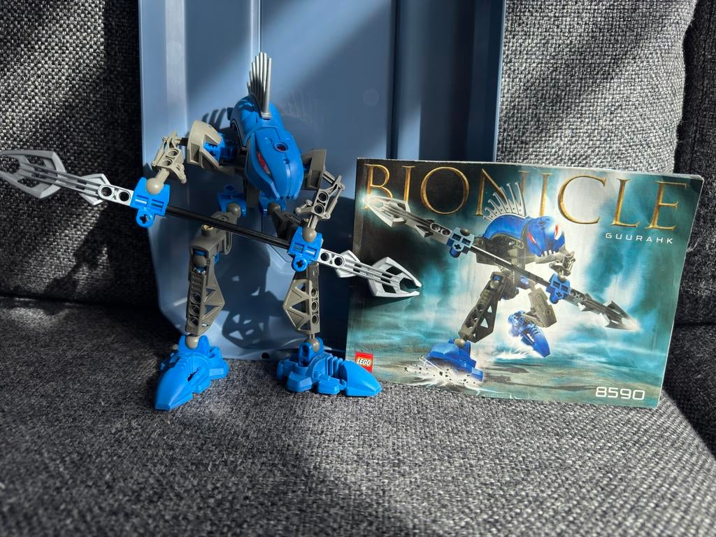 Lego bionicle 8590 Rahkshi Guurahk, Ophalen of Verzenden, Gebruikt, Lego, Bionicle