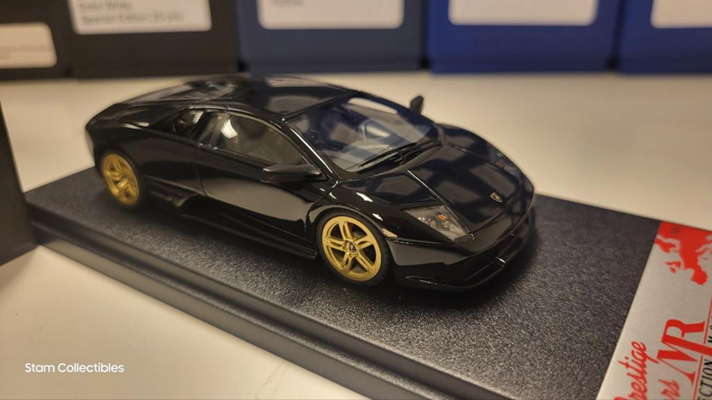 MR Collection MR170 Lamborghini Murciélago LP640 Romu Black, Overige merken, Auto, Verzenden, Zo goed als nieuw