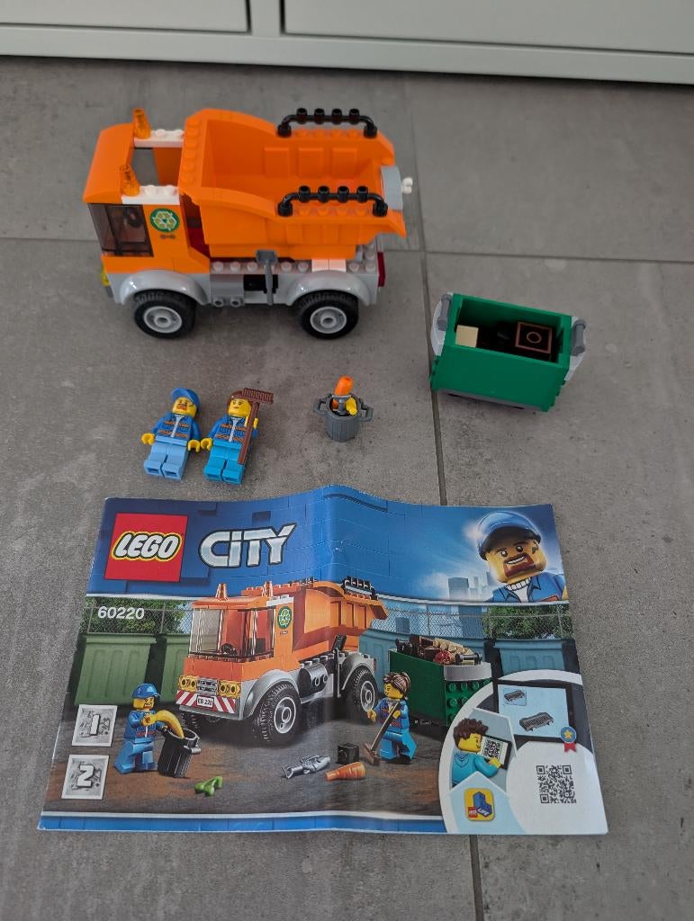 LEGO CITY Vuilniswagen - 60220, City, Lego, Compleet, Ophalen of Verzenden