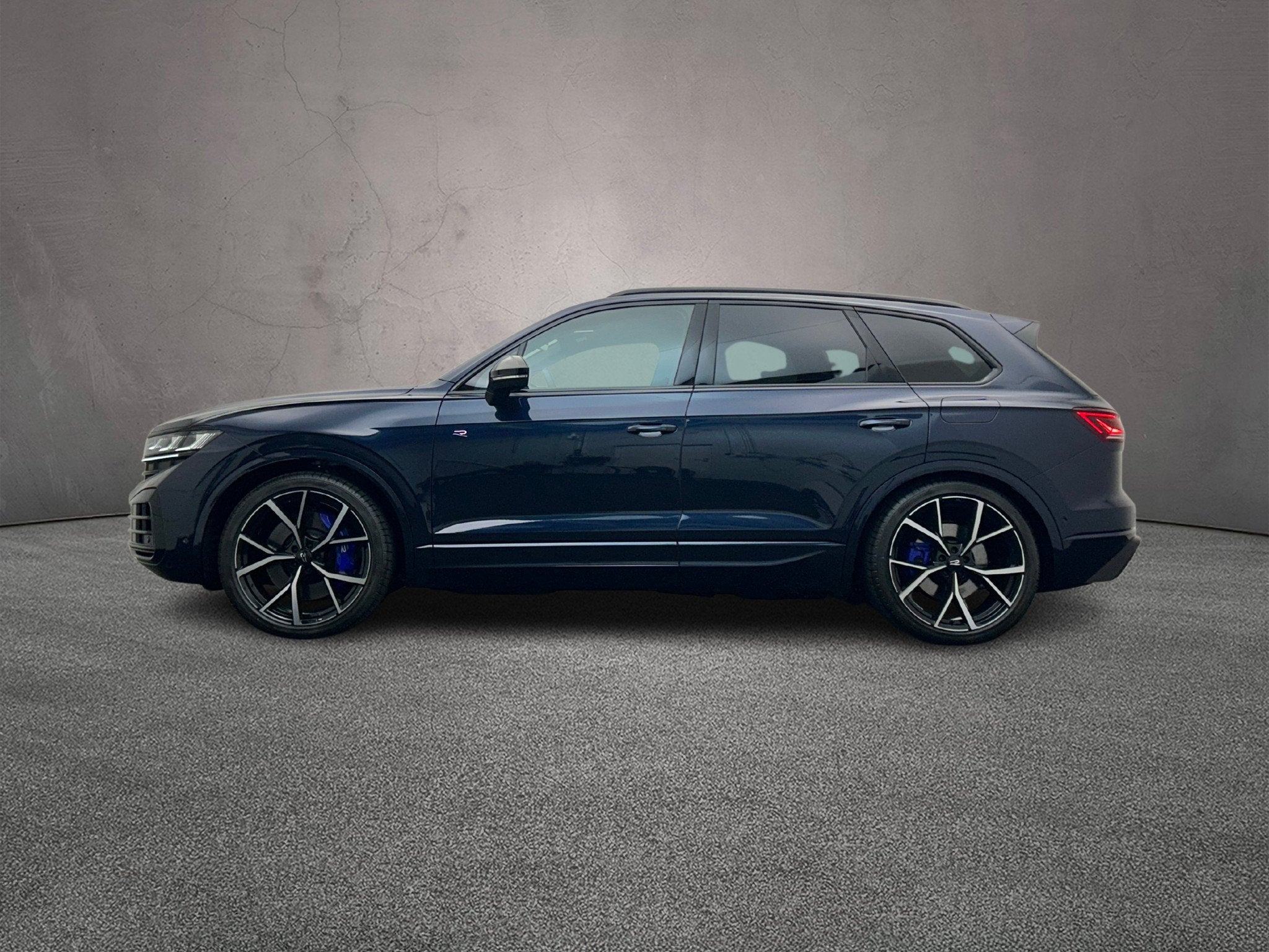 Volkswagen Touareg, Auto's, Automaat, Euro 6, Blauw, 2381 kg