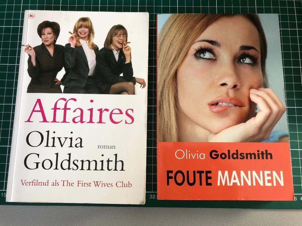 Olivia Goldsmith : Affaires + Foute mannen  chicklit roman, Ophalen, Zo goed als nieuw, Olivia Goldsmith