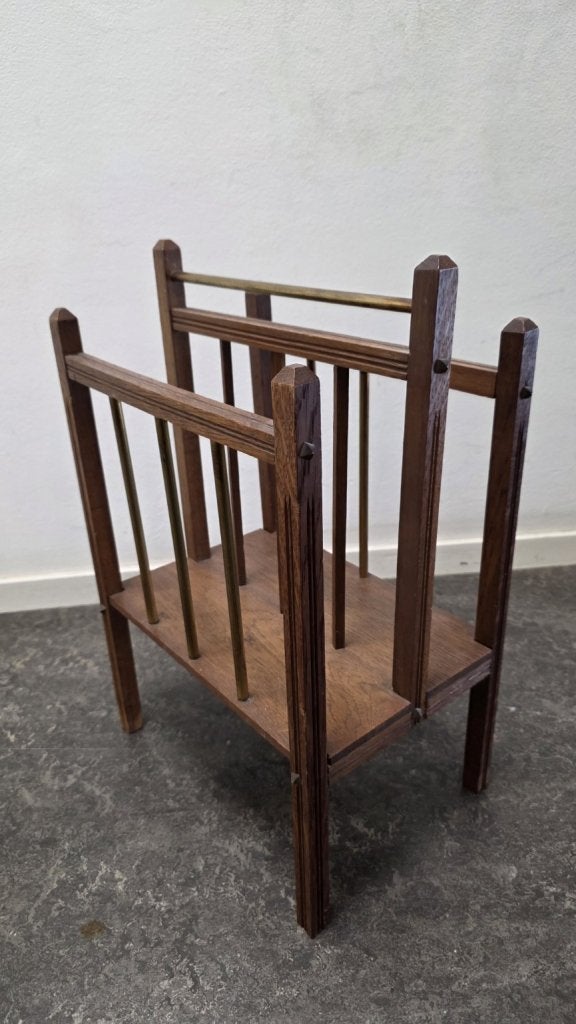 Art Deco / Amsterdamse School stijl lectuurbak, Ophalen of Verzenden