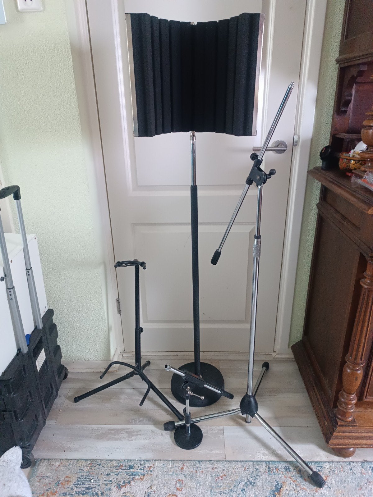 Verschillende standaarden voor microfoon, Muziek en Instrumenten, Standaards, Verzenden, Zo goed als nieuw, Instrumentstandaard