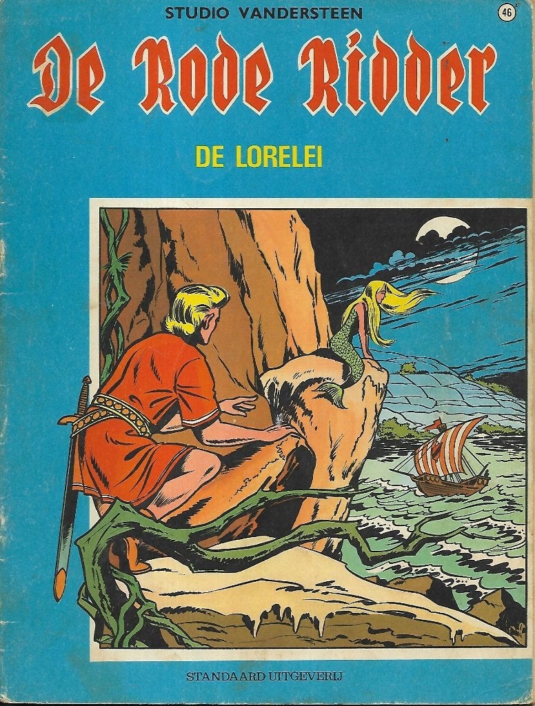 De Rode Ridder - Nummer 46: De Lorelei, Eén stripboek, Ophalen of Verzenden, Gelezen