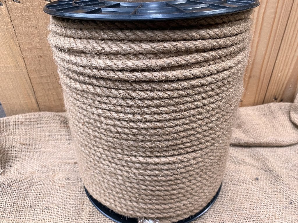 TOUW JUTE 8mm haspels a 200mtr 3-strengs, Ophalen, Nieuw, Overige typen