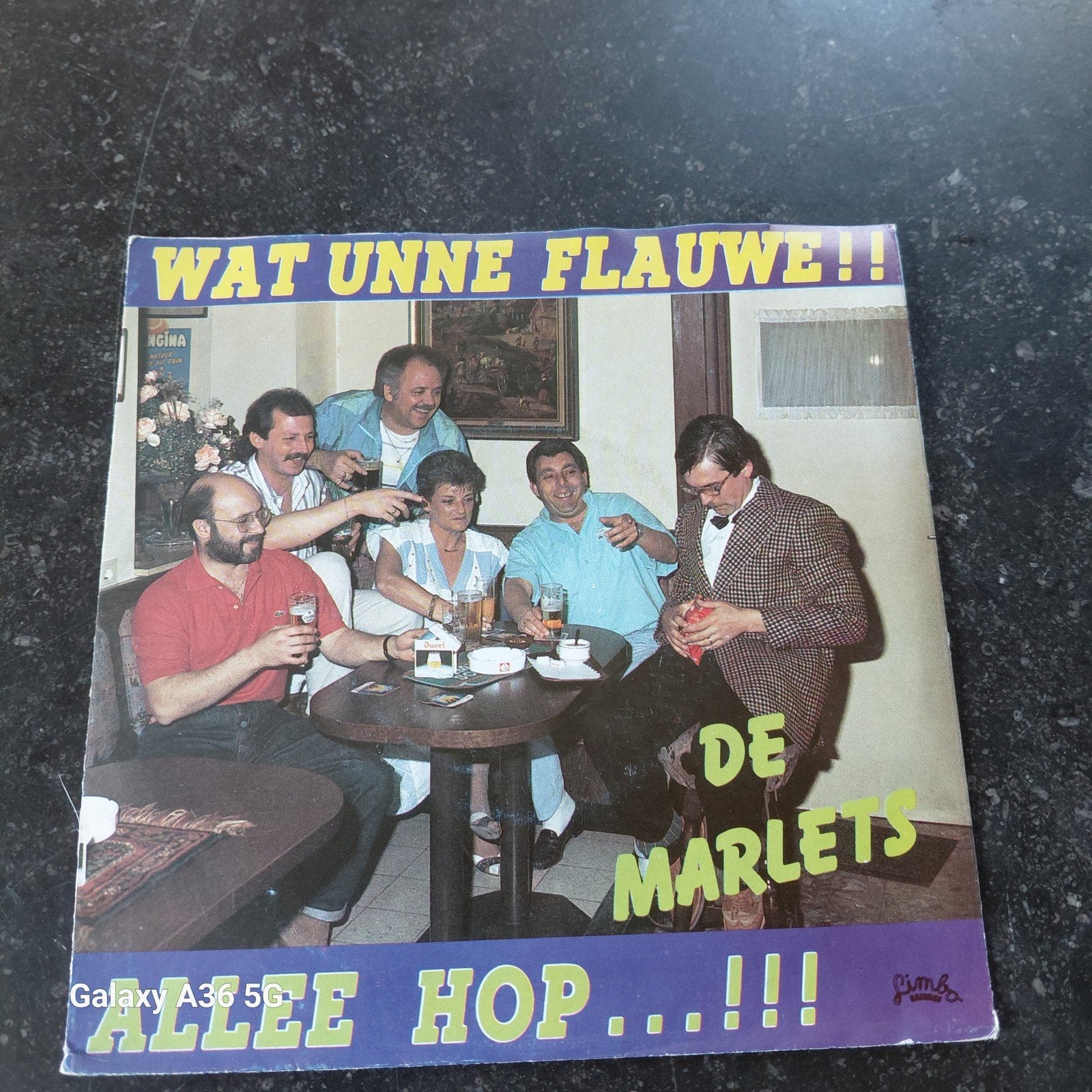 De Marlets - Wat Unne Flauwe!! Allee Hop...!!! (Single), Cd's en Dvd's, Gebruikt, Fotohoes, 7 inch, EP