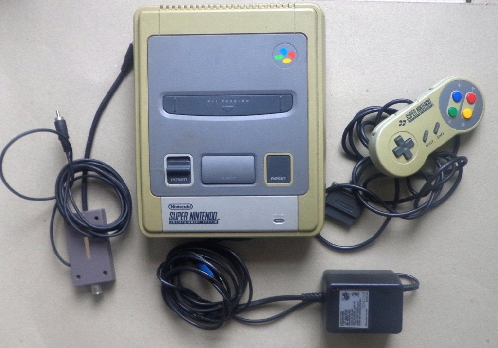Super Nintendo + originele controller + aansluitkabels, Spelcomputers en Games, Spelcomputers | Nintendo Super NES, Ophalen of Verzenden