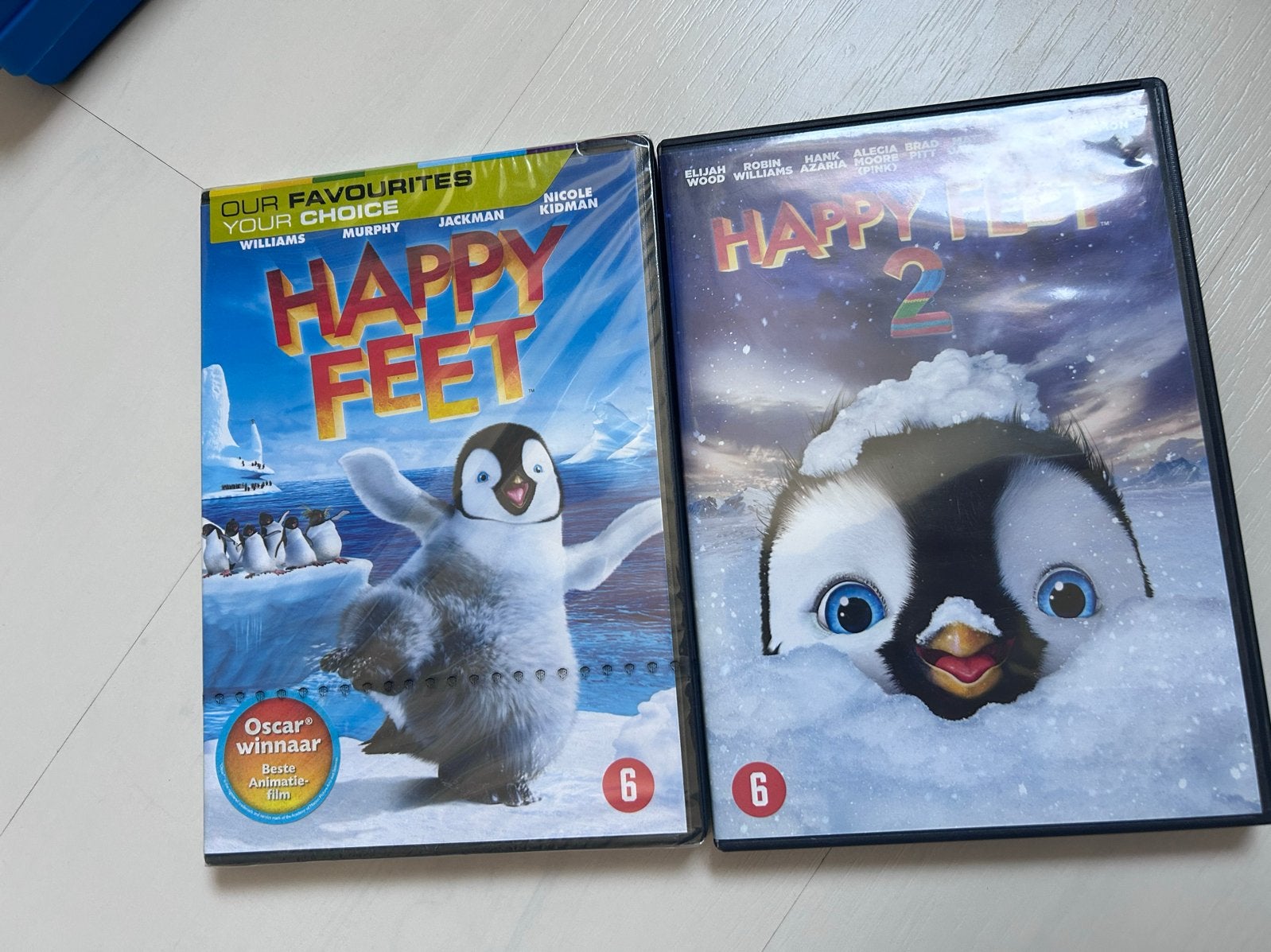 Happy Feet 1 & 2 DVD Boxset - Dansende Pinguïns Avontuur, Avontuur, Ophalen of Verzenden, Zo goed als nieuw, Vanaf 6 jaar