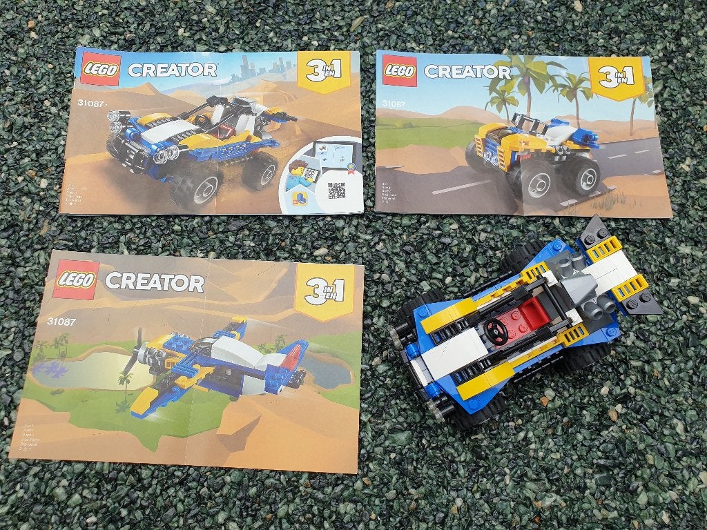 Lego Creator 31087 Dune buggy, Lego, Lego, Ophalen of Verzenden, Zo goed als nieuw