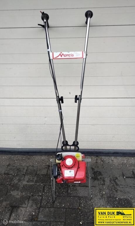 Tuin frees Mantis inclusief opzet stuk voor verticuteren, Gebruikt