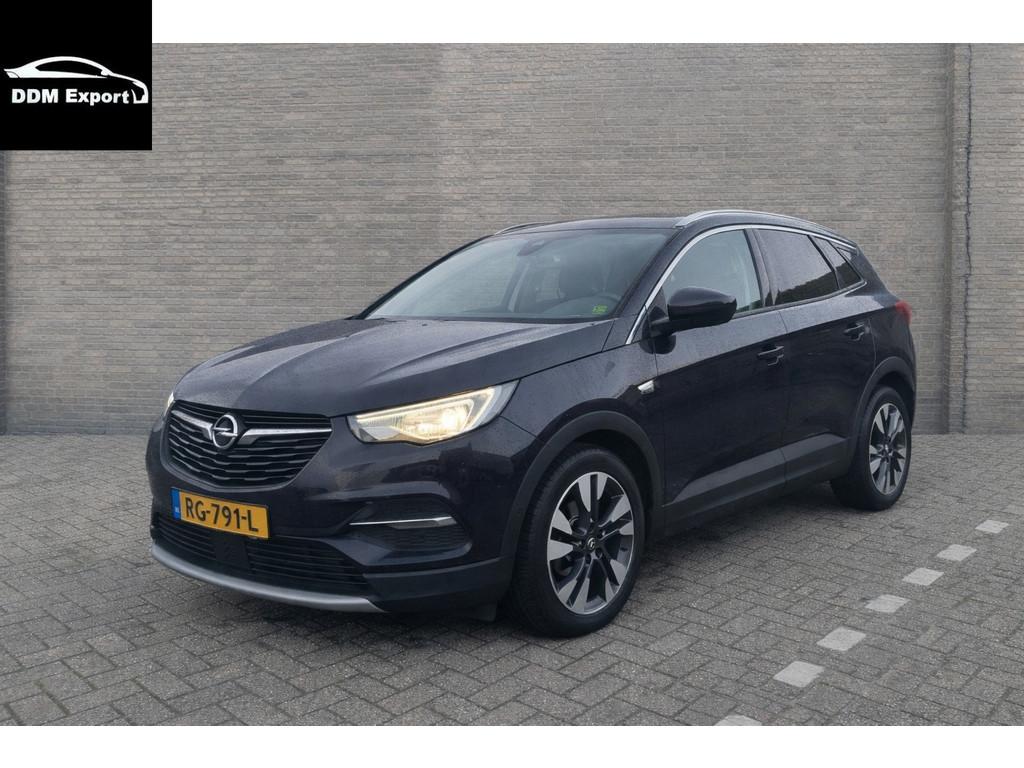Opel Grandland X 1.2 Turbo Business Executive | Pano | Clima, Gebruikt, 1199 cc, Blauw, Bedrijf