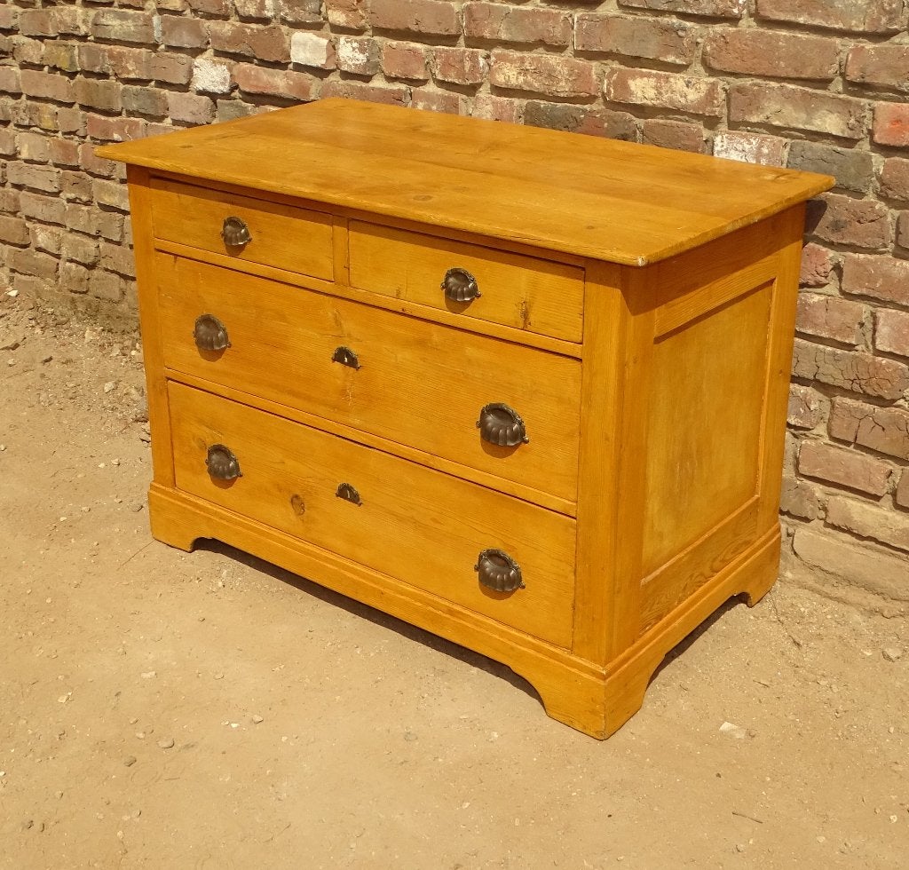 oude ladekast dressoir met 4 lades kast, Ophalen
