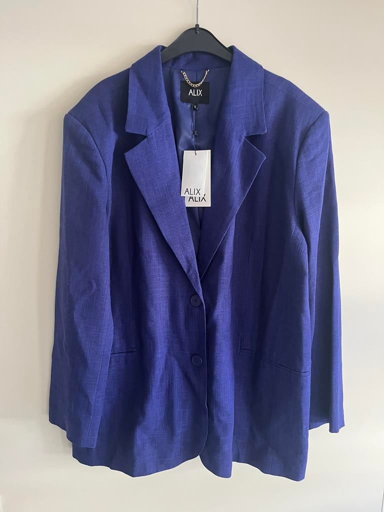 Alix the Label blazer - Nieuw, Kleding | Dames, Jasjes, Kostuums en Pakken, Blauw, Nieuw, Ophalen of Verzenden, Jasje
