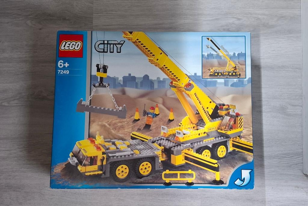 Lego City 7249 Mobiele Kraan, Kinderen en Baby's, Speelgoed | Duplo en Lego, Ophalen of Verzenden, Nieuw, Lego