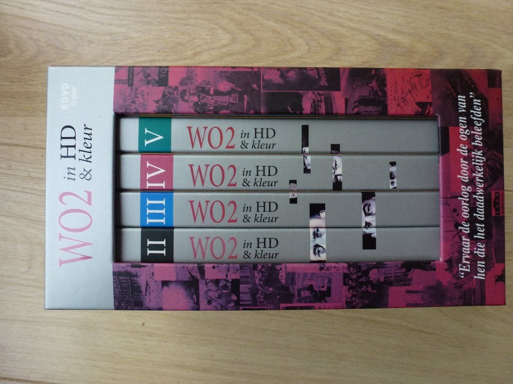 WO2 in HD en kleur € 15,00, Cd's en Dvd's, Alle leeftijden, Ophalen of Verzenden, Zo goed als nieuw, Oorlog of Misdaad