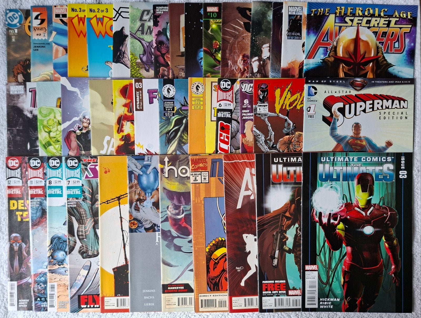 US COMICS. UITZOEKEN. 1 EURO PER STUK., Meerdere comics, Ophalen of Verzenden, Zo goed als nieuw, Amerika