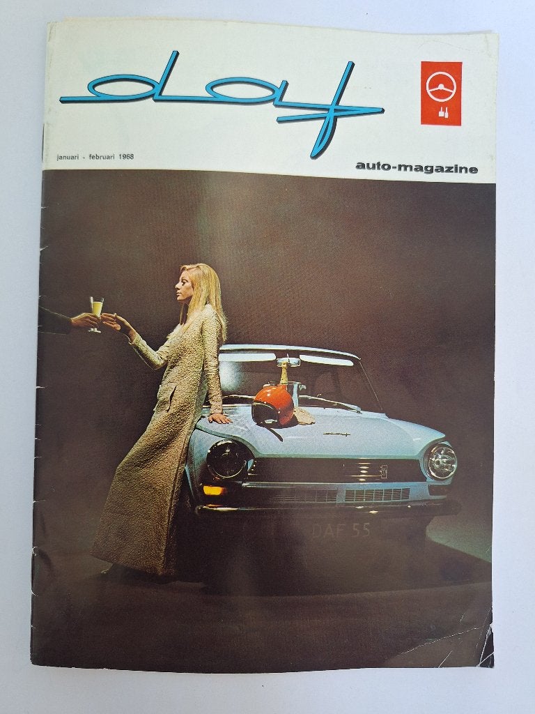 Daf personenwagen auto-magazine 1968 met de 44 en 55, Ophalen of Verzenden, Zo goed als nieuw, Overige merken