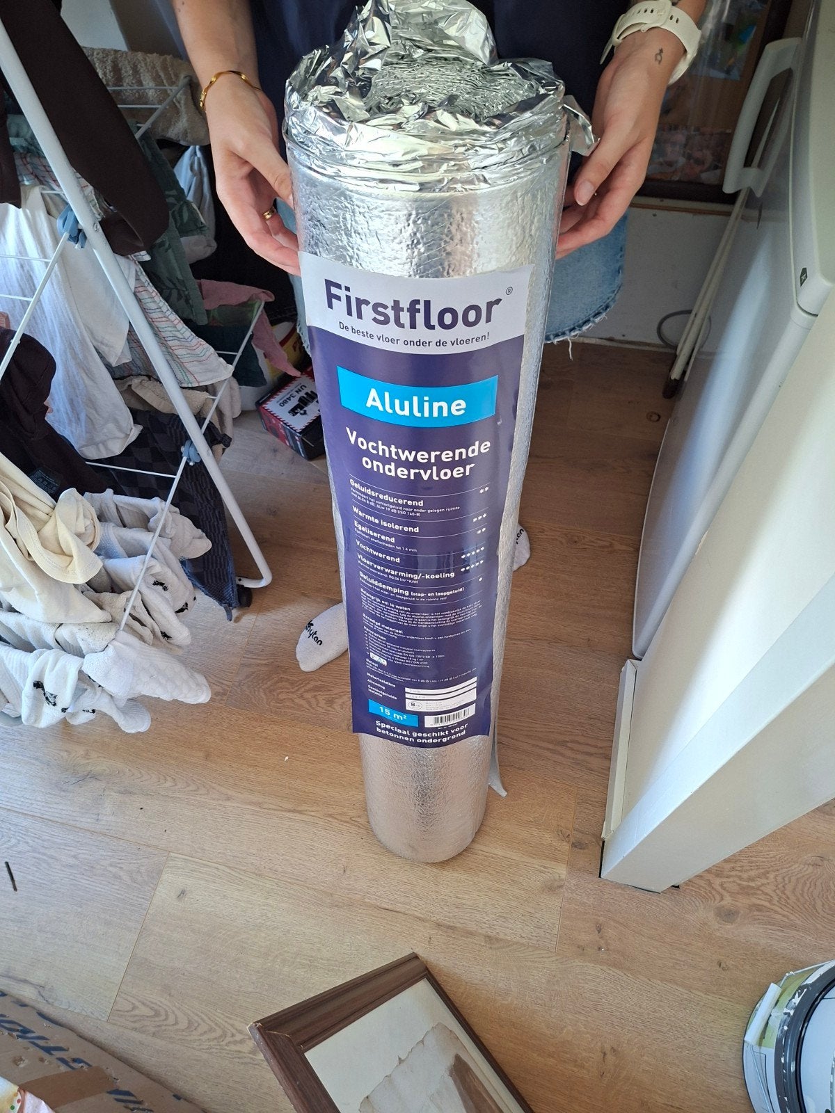 Aluline ondervloer, Ophalen, Nieuw, Minder dan 130 cm