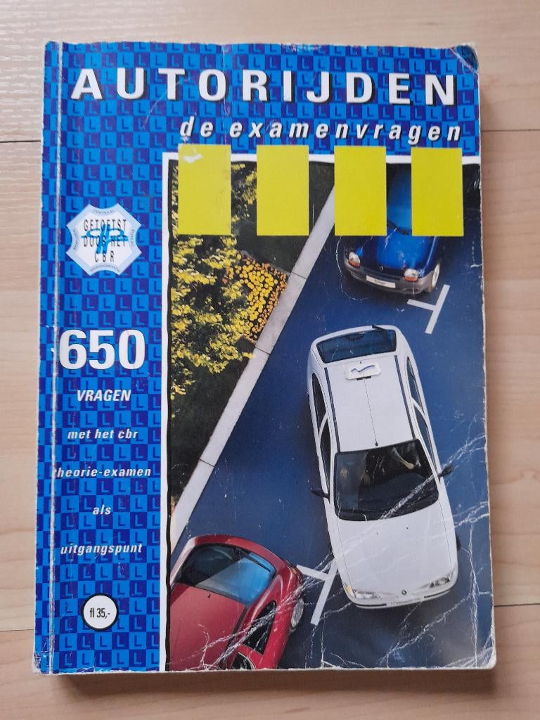 AUTORIJDEN DE EXAMENVRAGEN 650 VRAGEN MET HET CBR, Ophalen of Verzenden, Gelezen