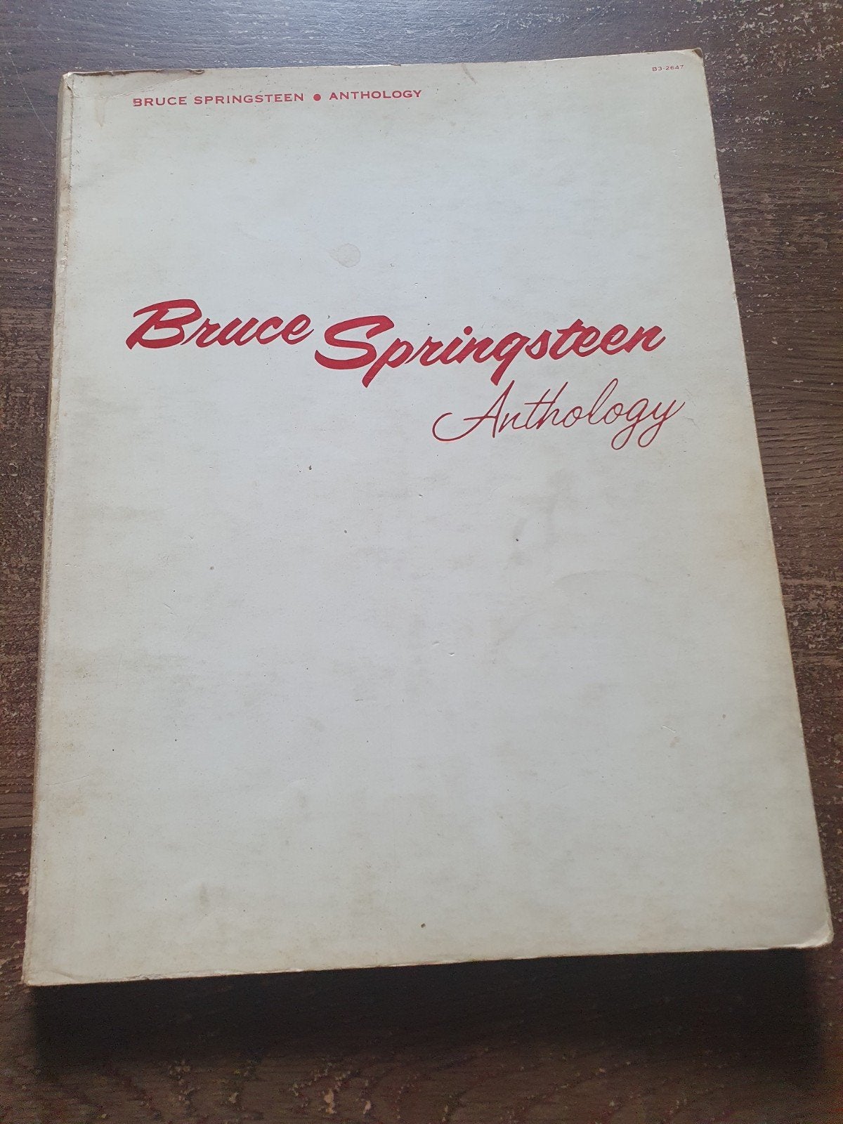 Bruce Springsteen Anthology Bladmuziek - Goede Staat, Gebruikt, Gitaar, Ophalen of Verzenden, Rock en Metal