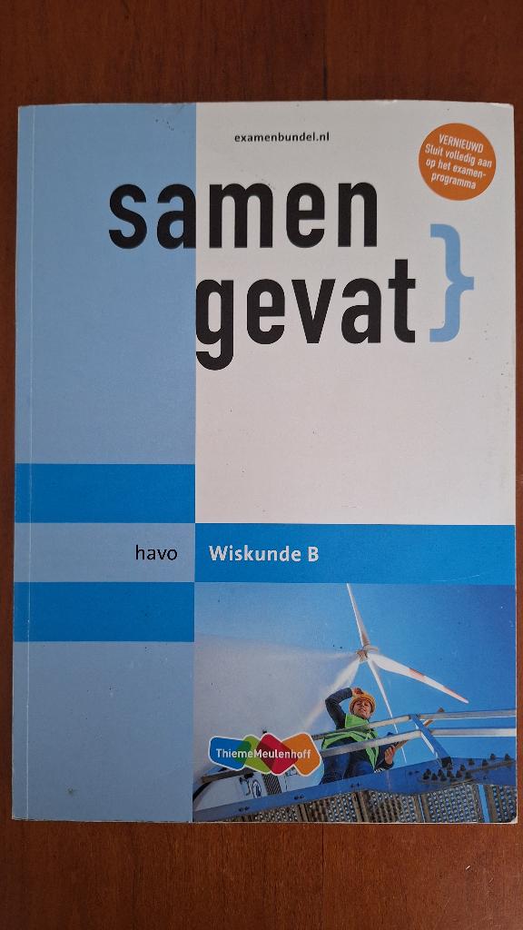 Samengevat Wiskunde B (5 Havo N&G/N&T) NIEUWSTAAT, Boeken, Ophalen of Verzenden, Zo goed als nieuw, Wiskunde B, HAVO