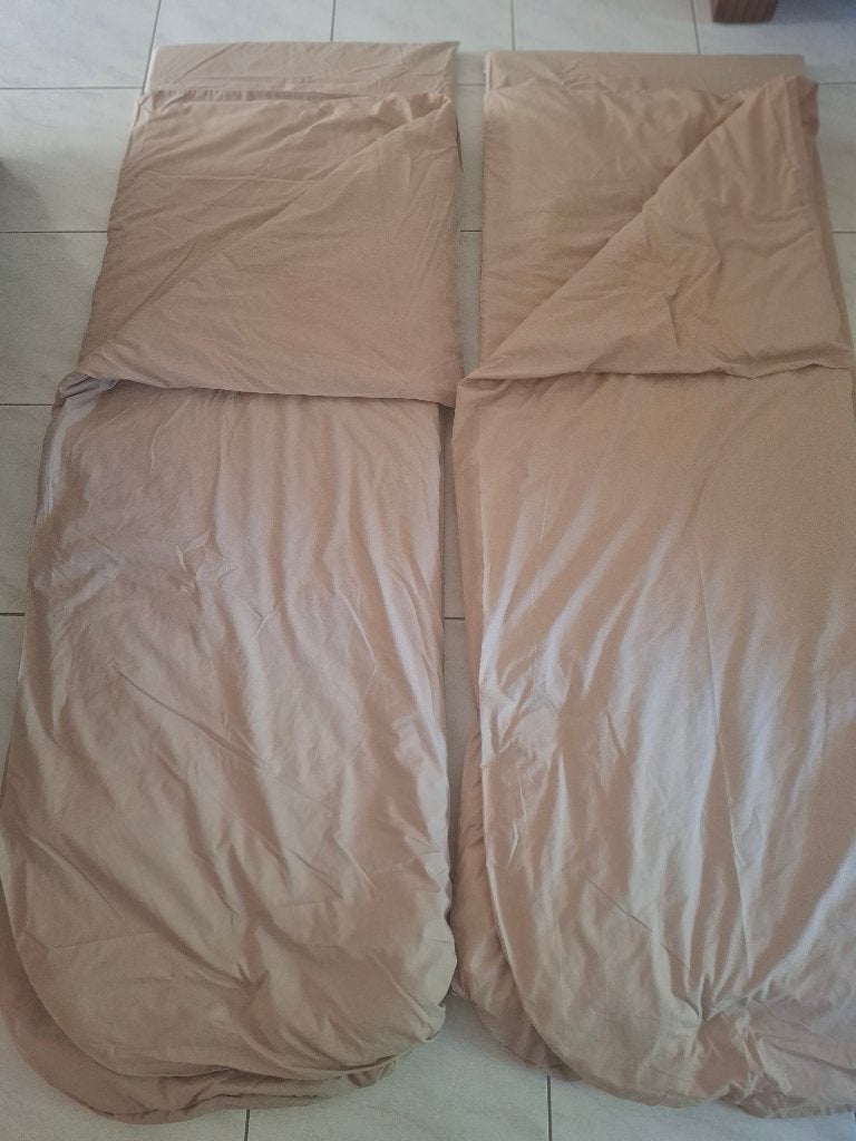 Duvalay matras- en dekbedcombinatie, Ophalen, Gebruikt
