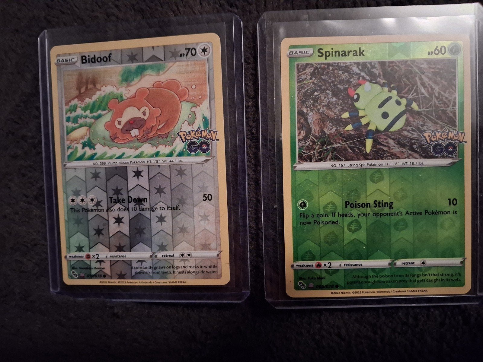 Bidoof & Spinarak (Ditto), Ophalen of Verzenden, Nieuw