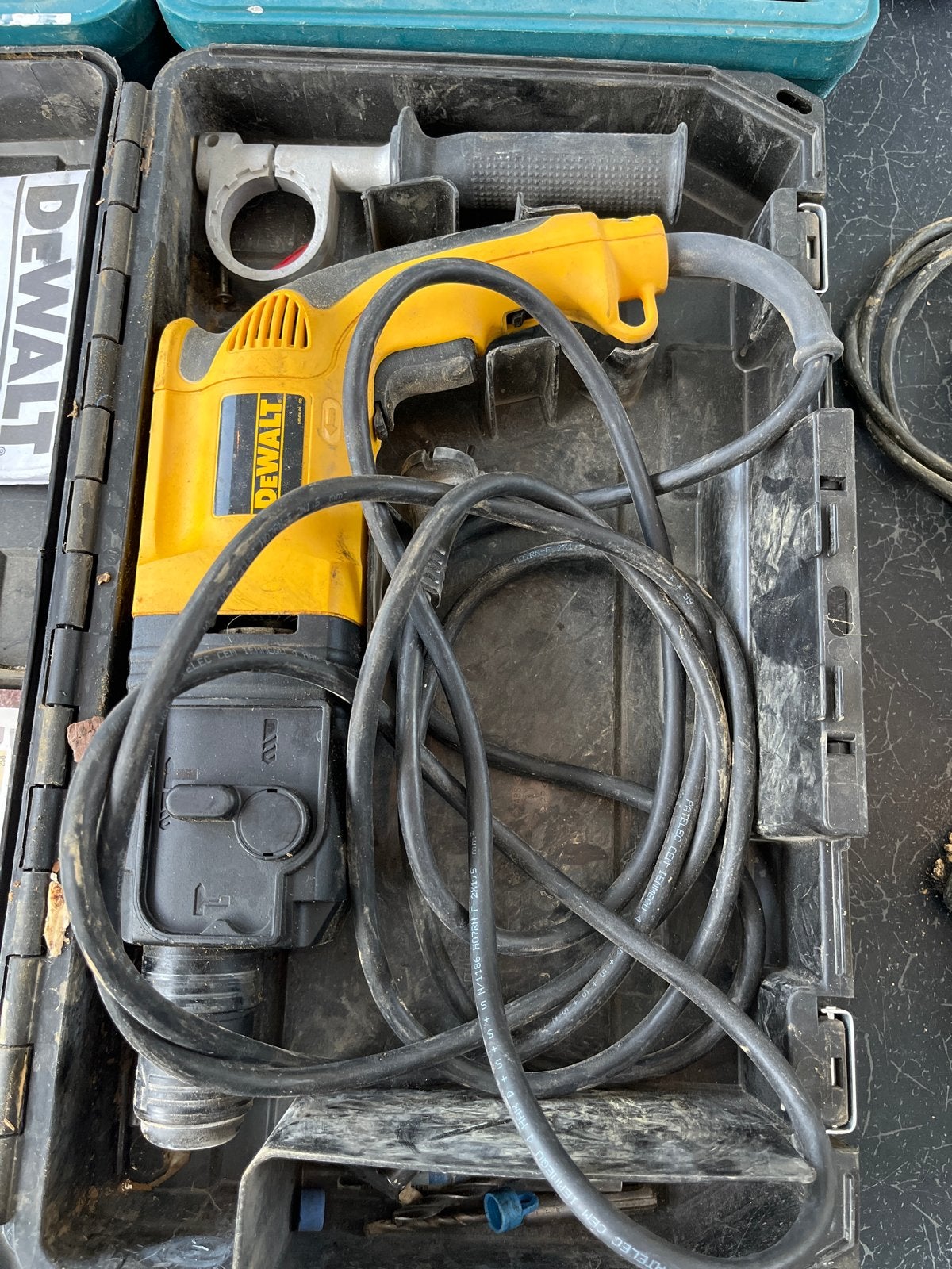 DeWalt Boorhamer DW566-QS - 650W - Gebruikt, Boor- en/of Breekhamer, Ophalen of Verzenden, Klopboormechanisme, Gebruikt