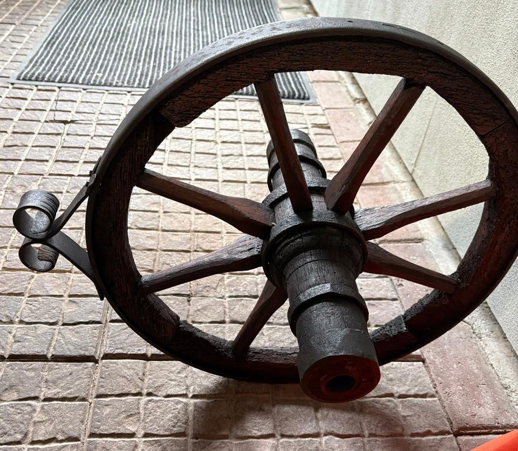 Karrewiel 55 cm doorsnede., Ophalen