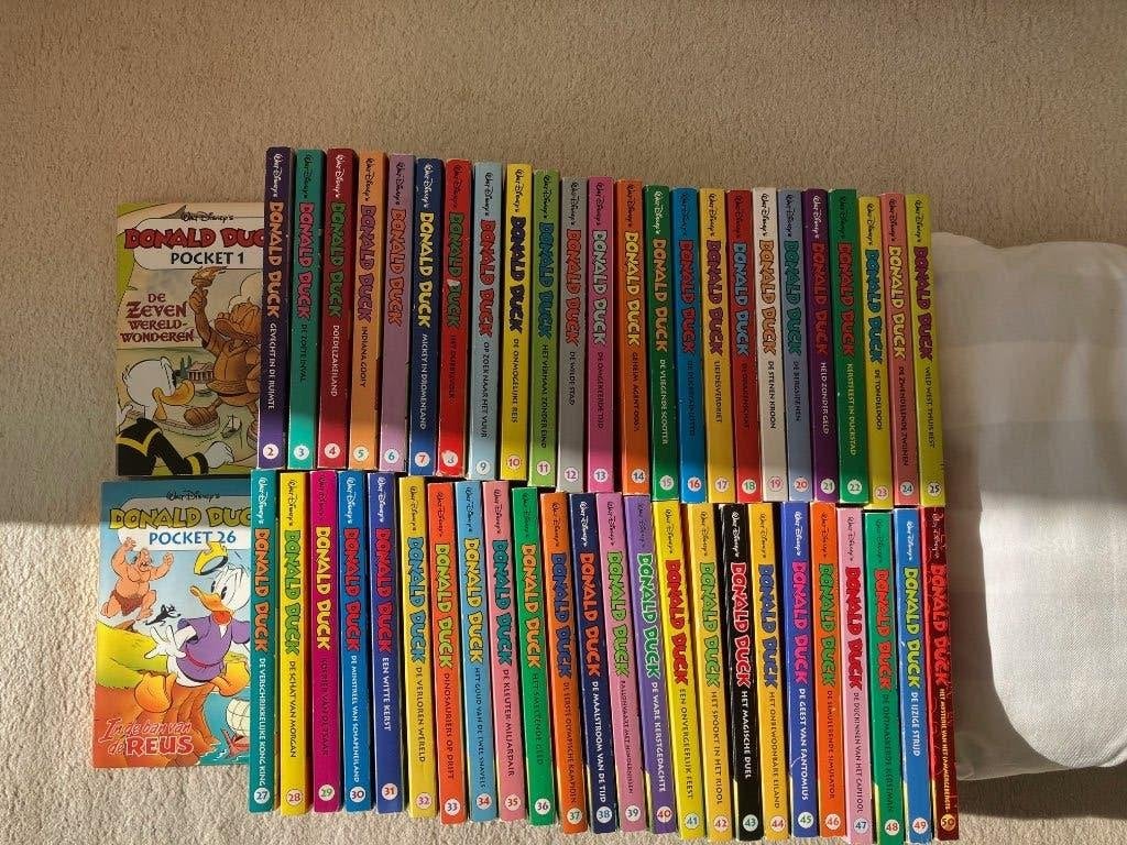 Donald Duck reeks oud ( nr 1 t/m 50 compleet!), Boeken, Gelezen, Complete serie of reeks, Ophalen of Verzenden, Walt Disney Company