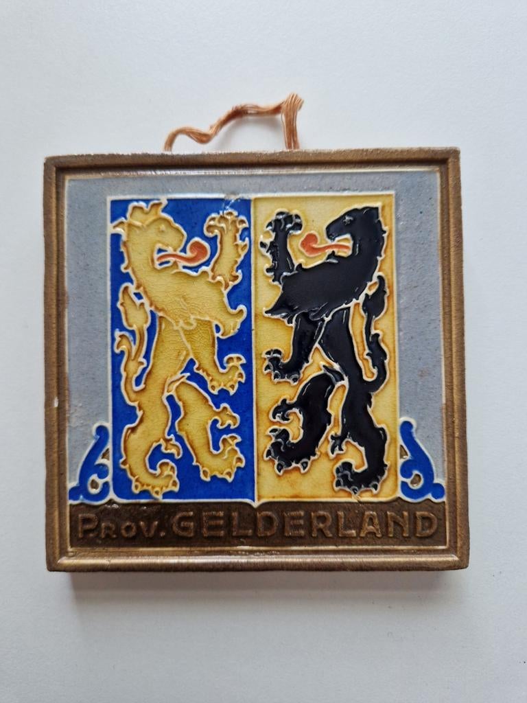 Westraven Prov. Gelderland Tegel, Antiek en Kunst, Antiek | Wandborden en Tegels, Ophalen
