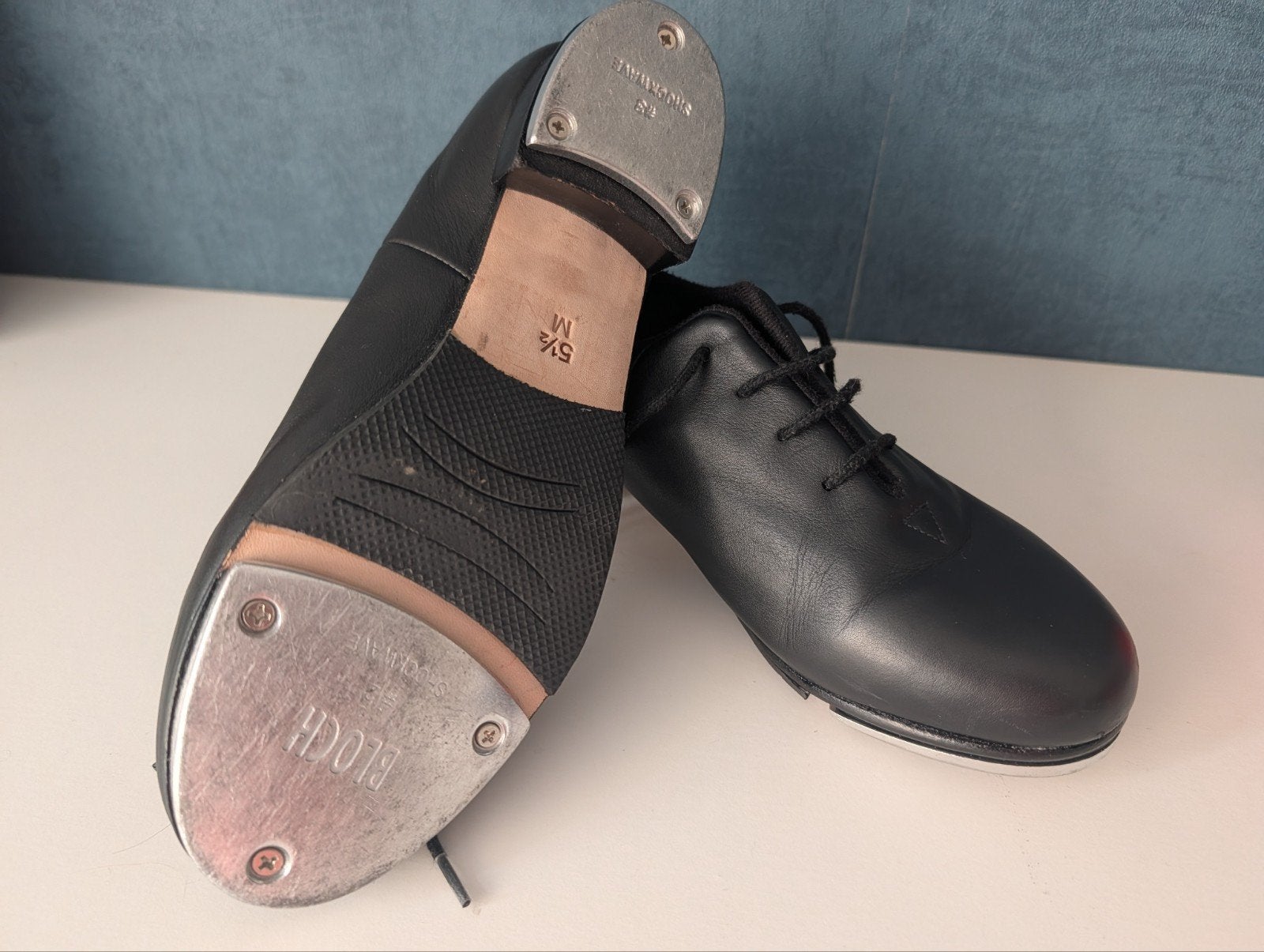 Bloch Shockwave Tapdansschoenen Maat 5.5M, Ophalen of Verzenden, Zo goed als nieuw, Schoenen