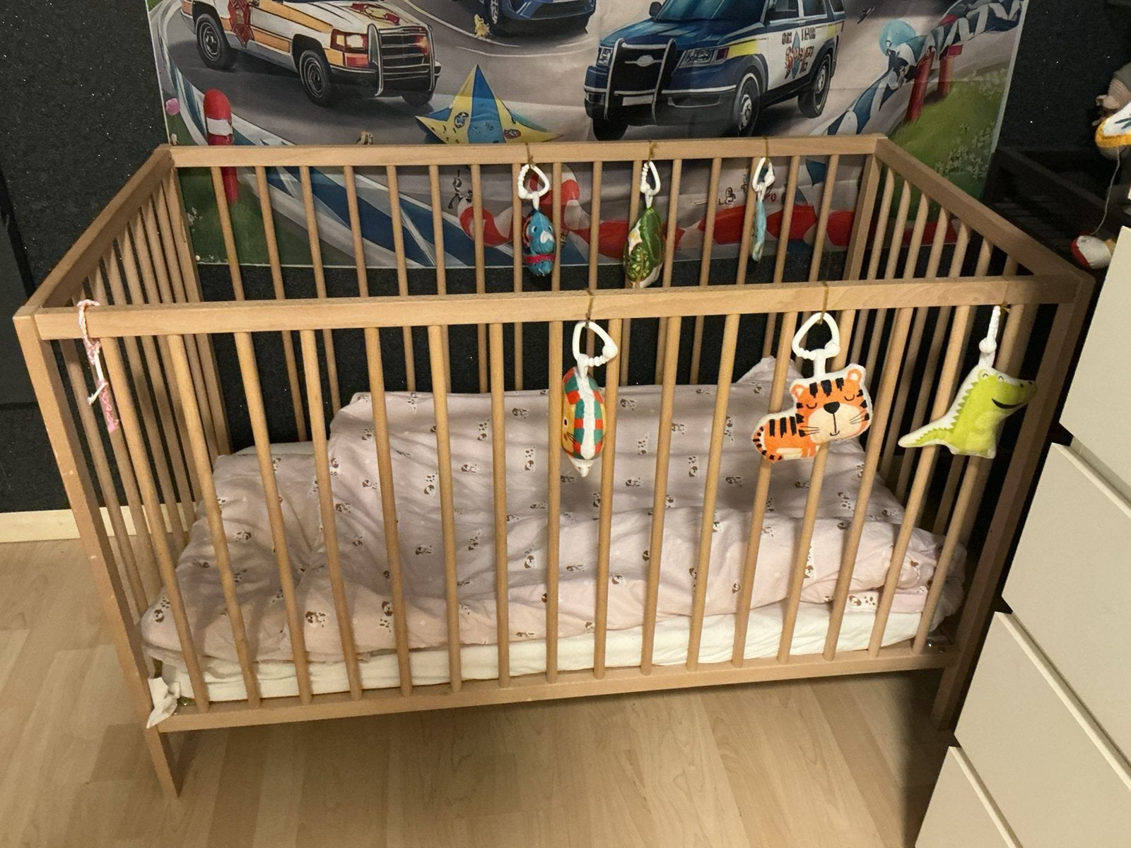 Baby ledikant zgan, Ophalen, Zo goed als nieuw, Ledikant