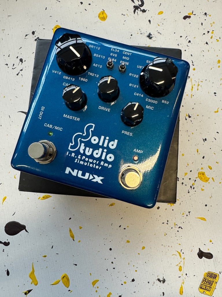 NuX Solid Studio IR and Power Amp Simulator, NuX, Overige typen, Ophalen of Verzenden, Zo goed als nieuw