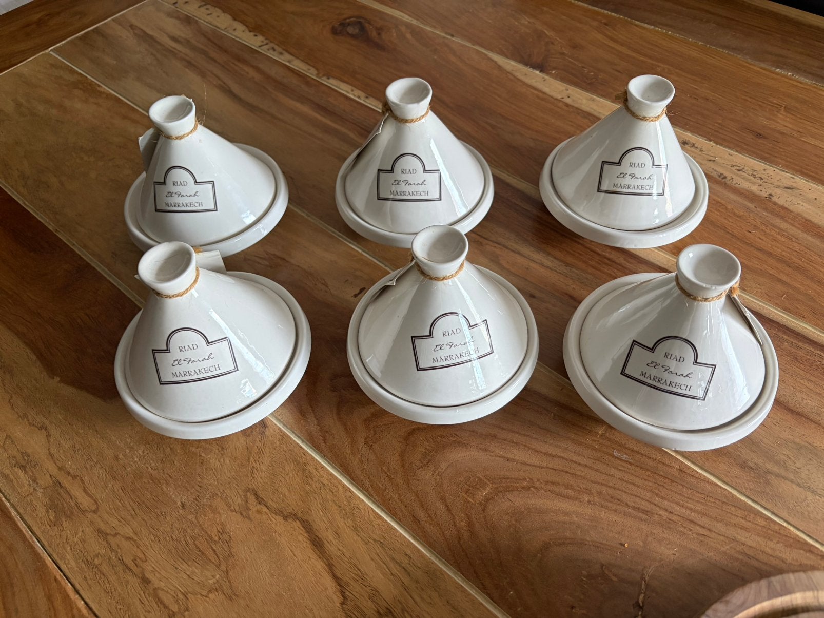 Riviera Maison/ 6stuks  tajine, Overige typen, Zo goed als nieuw, Overige merken, Ophalen