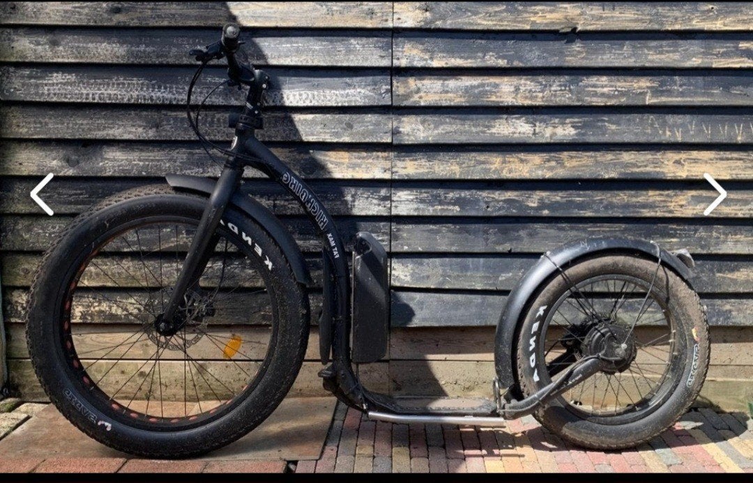 E step Fatmax kickbike. Legaal!, Fietsen en Brommers, Steps, Ophalen, Gebruikt, Kickbike, KICKBIKE