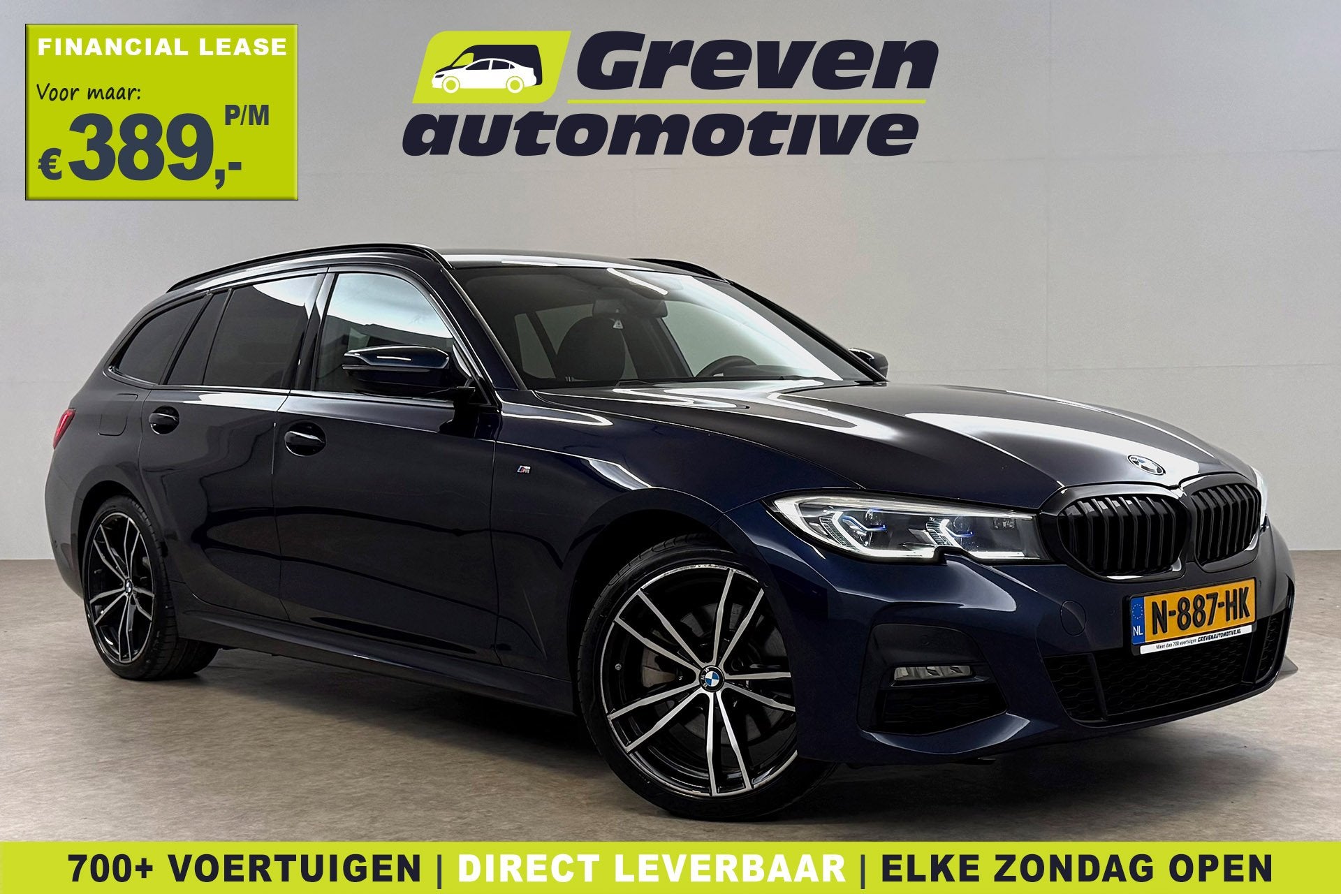 BMW 3-serie 320e M-Sport Shadow Pack | Camera | Virtual | Sf, Automaat, 1998 cc, Gebruikt, Euro 6