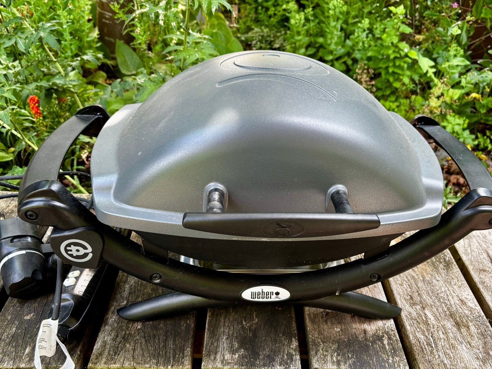 Weber Q 1400 elektrische barbecue - Zo goed als nieuw, Ophalen, Zo goed als nieuw