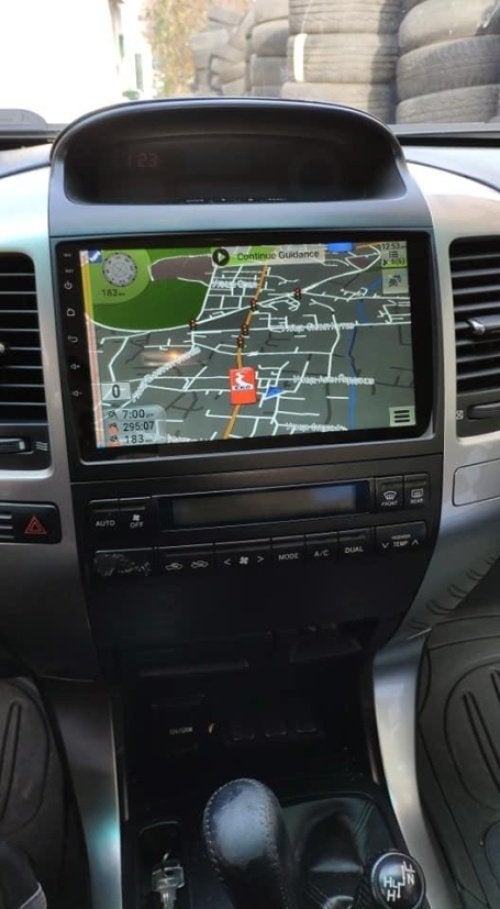Apple carplay navigatie Toyota Landcruiser 120 android 15, Auto diversen, Autoradio's, Oberonweg 262 3208pg, Nieuw, Ophalen of Verzenden