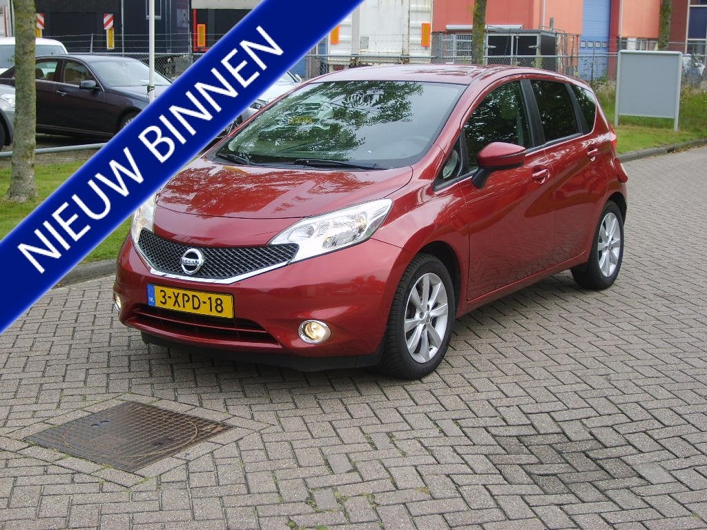 Nissan Note 1.2 DIG-S Connect Edition 98 P.K. (bj 2014), Voorwielaandrijving, Stof, Gebruikt, Start-stop-systeem
