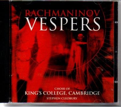 Rachmaninoff: Vespers op.37 / King's College Choir, Ophalen of Verzenden, Romantiek, Zo goed als nieuw, Vocaal