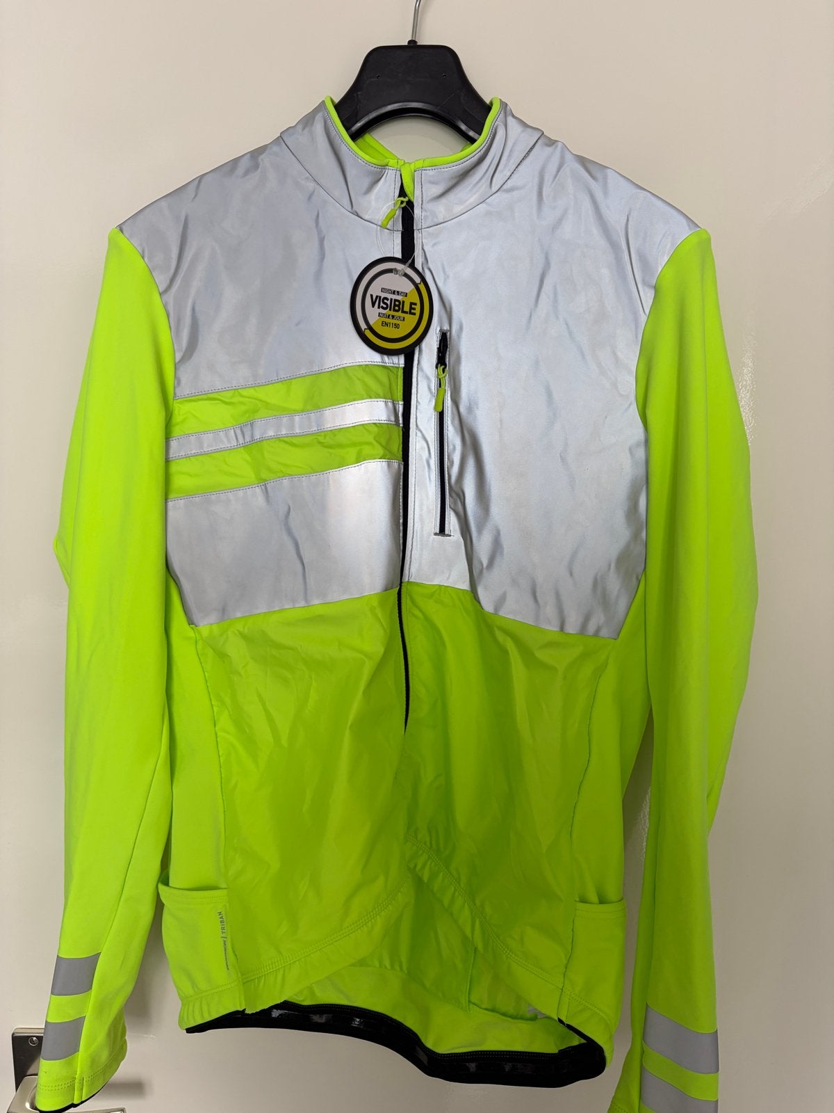 Nieuw Geel Reflecterend spotjack - Maat XL, Sport en Fitness, Ophalen of Verzenden, Nieuw